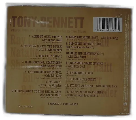 Tony Bennett - Playin' With My Friends: Bennett Sings The Blues