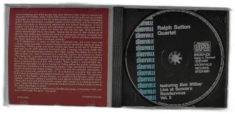 The Ralph Sutton Quartet, Bob Wilber - Live at Sunnie's Rendezvous, Vol.2