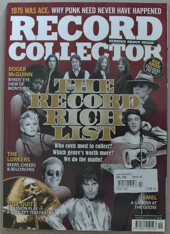 RECORD COLLECTOR NOVEMBER 2013 no 420