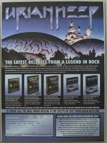 CLASSIC ROCK FEBRUARY 2001