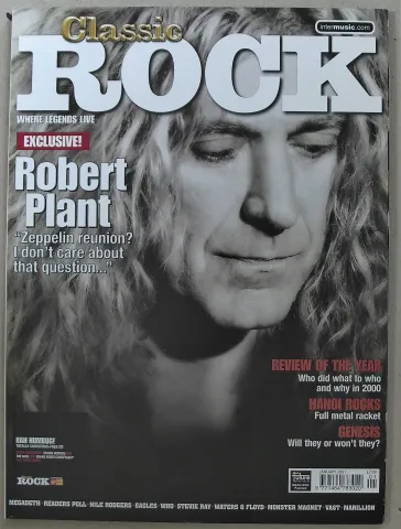 CLASSIC ROCK JANUARY 2001